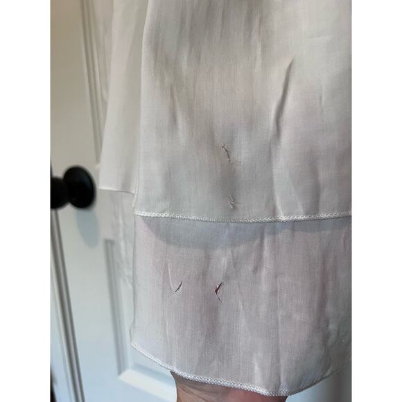 Sleeveless Dress, Size M (fits like a Small), Cream colored, NWT - Picture 8 of 9